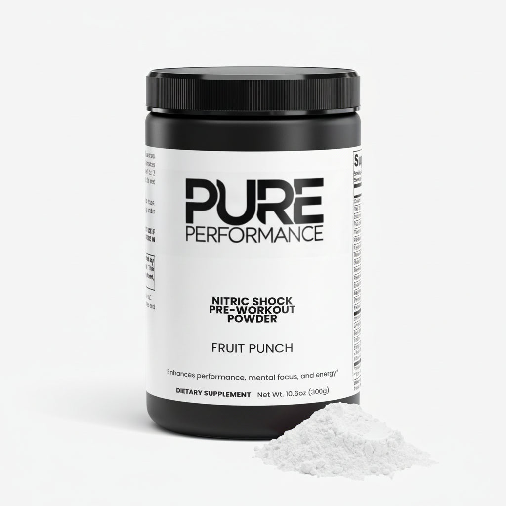 Nitric Shock Pre-Workout Powder (Fruit Punch)