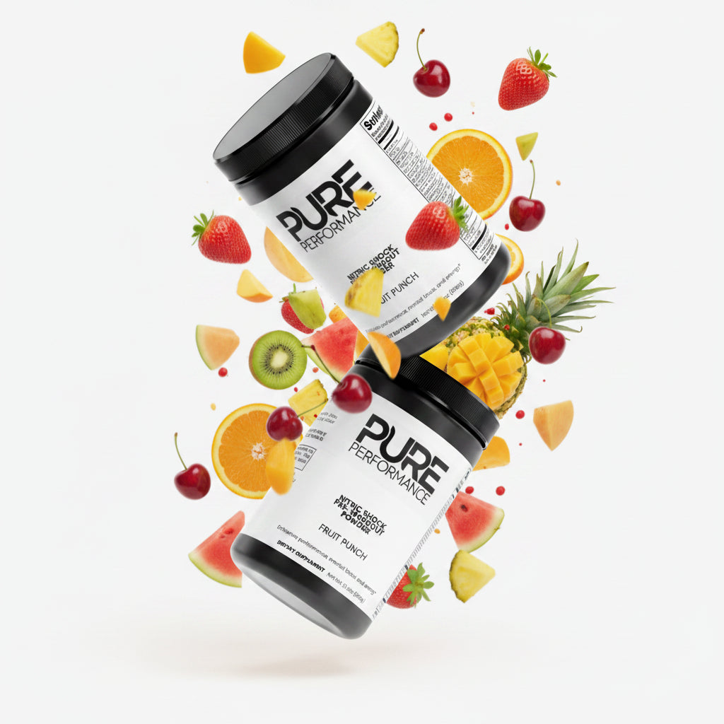 Nitric Shock Pre-Workout Powder (Fruit Punch)